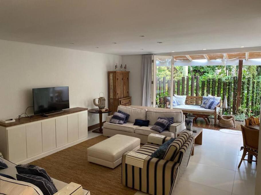 סאו סבסטיאו Casa Deliciosa Em Condo C/ Piscina Frente Ao Mar מראה חיצוני תמונה