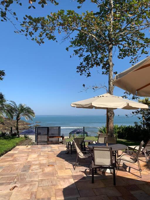 סאו סבסטיאו Casa Deliciosa Em Condo C/ Piscina Frente Ao Mar מראה חיצוני תמונה